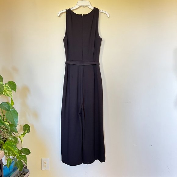 Three Dot Back Ponte Jumpsuit M - Picture 3 of 12